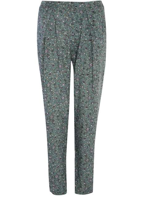 **Alice & You Green Printed Trousers